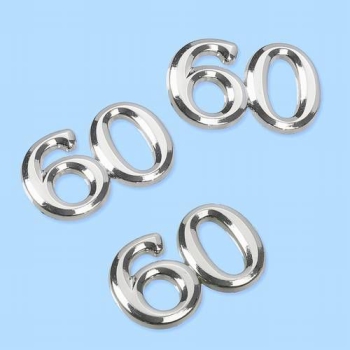 Streuteile Zahl "60"