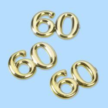 Streuteile Zahl "60"