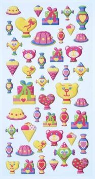 SOFTY-Stickers Happybirthday