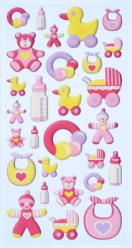 SOFTY-Stickers Babygirl