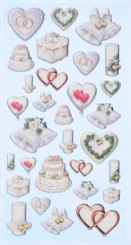 SOFTY-Stickers Hochzeit II