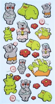 SOFTY-Stickers Nili + Teddy