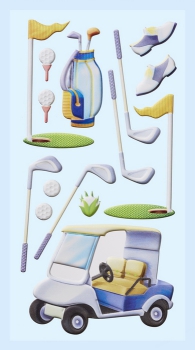 SOFTY-Sticker Golf