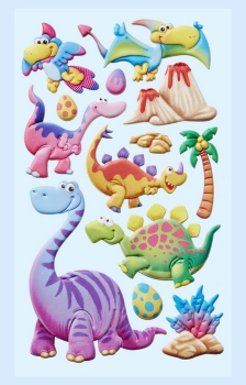 SOFTY-Sticker Dinos IV