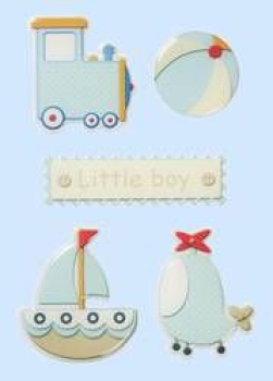 GLOSSY-Stickers Little Boy