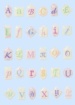 GLOSSY-Stickers Buchstaben