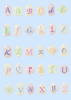 GLOSSY-Stickers Buchstaben