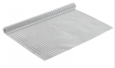 Glitzerfolie Design silber 45cm x 2m