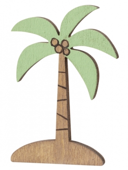 Palme aus Holz 6,5cm