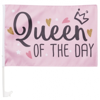 Wedding-Flags "Queen of the Day" 30x45cm