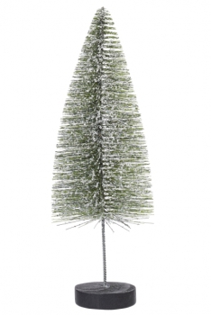 Tanne m. Stamm grün/weiss 25cm