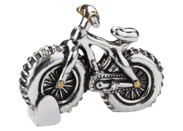 Bike 6cm silber