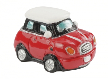 Mini-Cooper rot-weiss