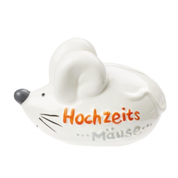 Geldmaus "Hochzeit" 9x6cm