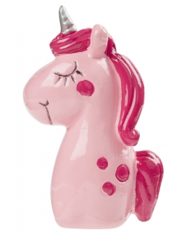 Einhorn 4,5cm rosa 3D