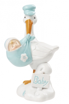 Storch blau 9cm