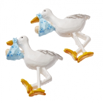Storch blau 4cm