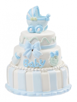 Baby-Boy Torte 7,5cm