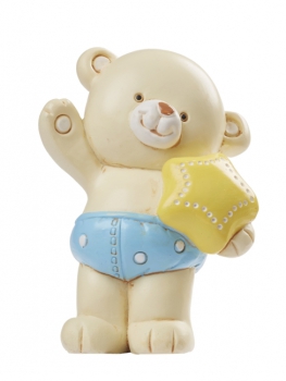 Baby-Boy Teddy 6cm