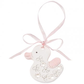 Baby-Girl Anhänger-Ente 4,5cm