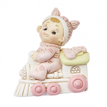 Baby-Girl 2 D Eisenbahn 4,5cm