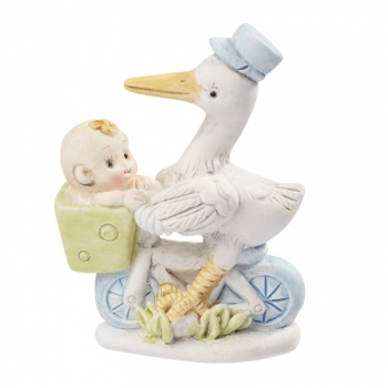 Baby-Boy Storch 5cm