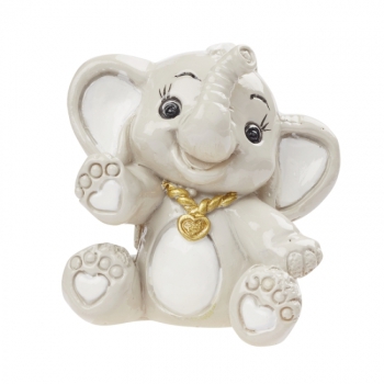 Baby-Elefant grau 3,5cm