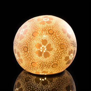 Preview: Lampe "Daydream" Gr. M Porzellan 18 x ø19.5cm