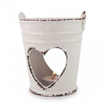 Preview: Duftlampe "Old Romantic II" 13cm weiß