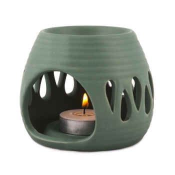 Preview: Duftlampe "Simple" H 8 x 9cm grün