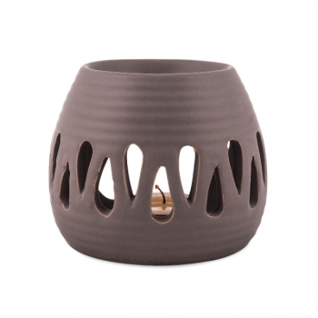 Duftlampe "Simple" H 8 x D: 9cm braun