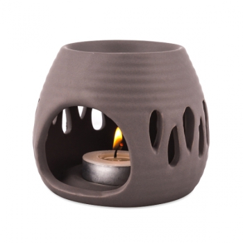 Preview: Duftlampe "Simple" H 8 x D: 9cm braun