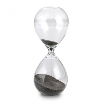 Sanduhr "30 Minuten" Glas, H 20 x Ø8cm