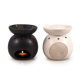 Preview: Duftlampe "Relief" H:15 cm x D:16 cm