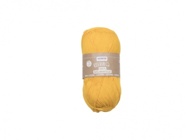 Cotton 100% Baumwolle 50g sonnengelb