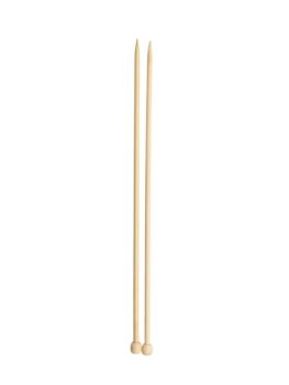 Stricknadeln Bambus 6,0mm 35cm