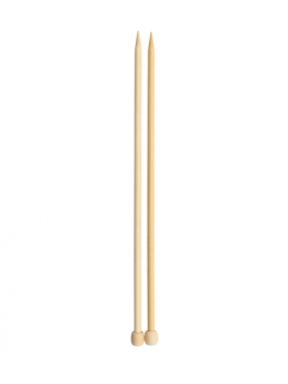 Stricknadeln Bambus 8,0mm 35cm