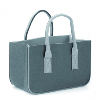 Filztasche grau 38x20x24cm