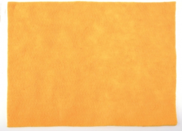 Wollfilz-Platte 30x40cm 4mm gelb