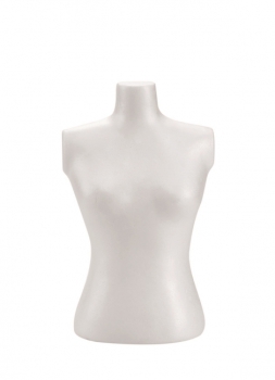 Styropor Torso Frau 30cm geschrumpft