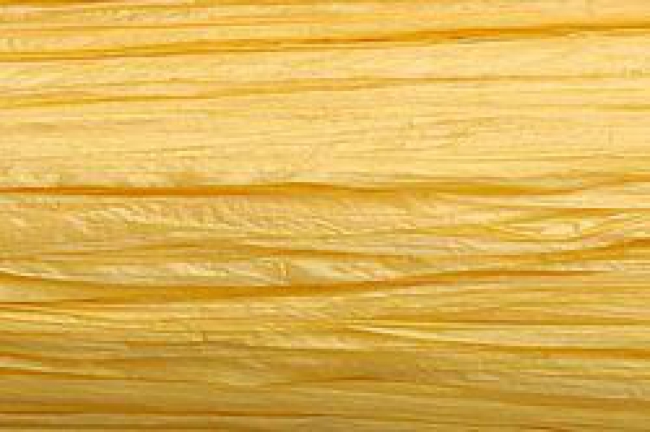 Edelbast Viscose 30m maisgelb glänzen