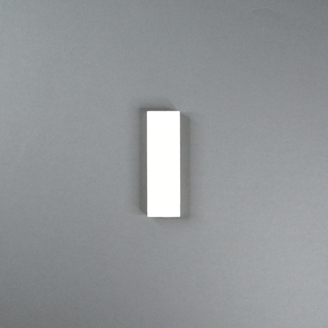 MDF-Buchstabe I ca.8cm weiß