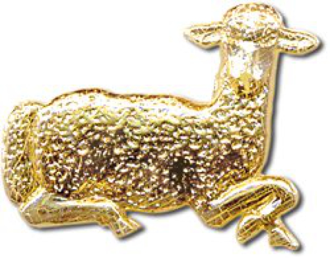 Verzierwachsteile Osterlamm