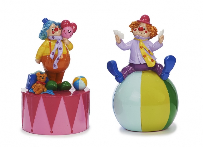 Spardose Clown 17cm