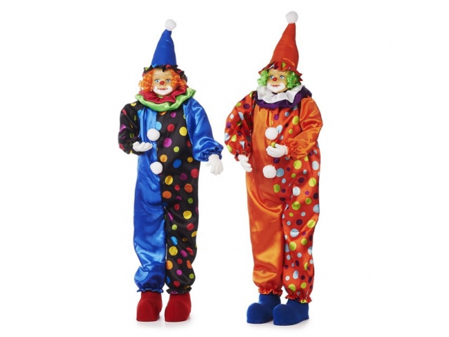 Clown aus Poly 100cm
