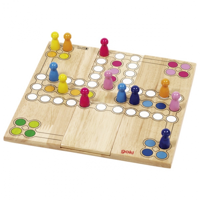 Brettspiel Ludo flexibel
