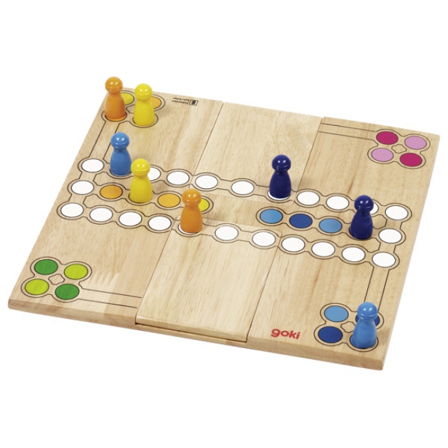 Brettspiel Ludo flexibel