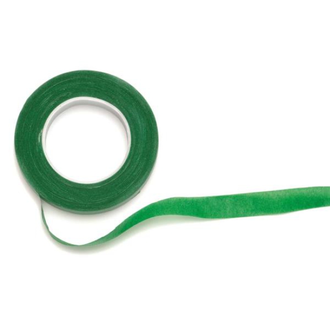 Floristikband oliv 12,7mm 28m