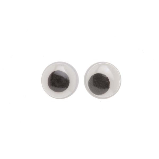 Wackelaugen 12mm rund