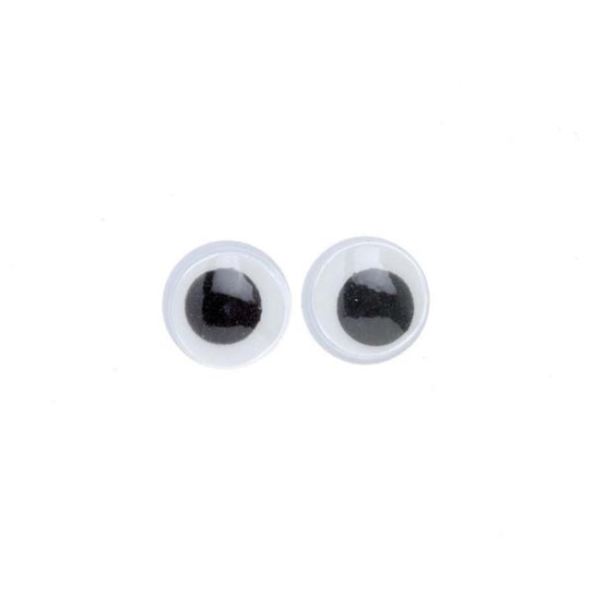 Wackelaugen 14mm rund